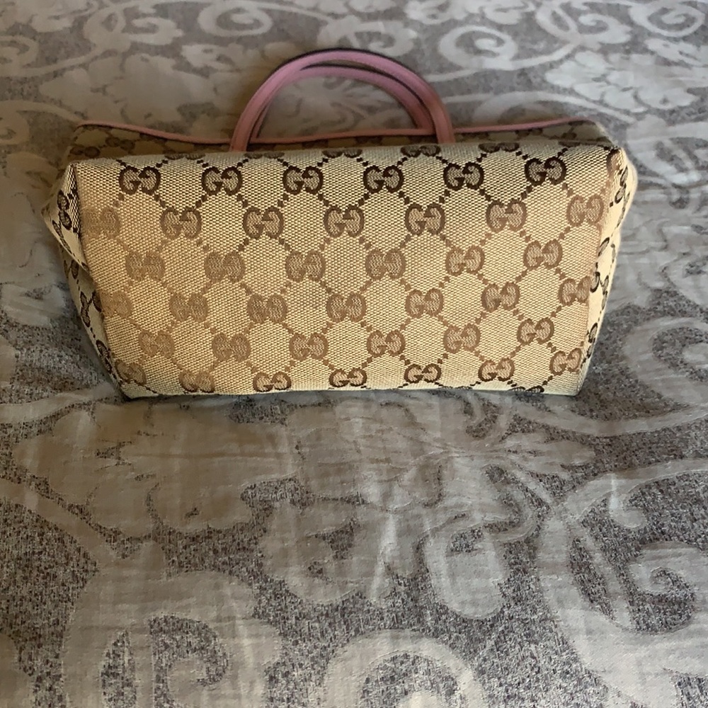 GG Monogram Mini Zoo Bird Tote Bag - Picture 4 of 4